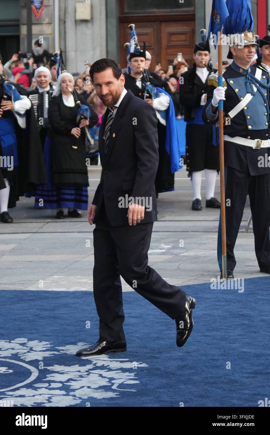 Leo Messi during the Princess of Asturias Awards 2026 in Oviedo, on ...