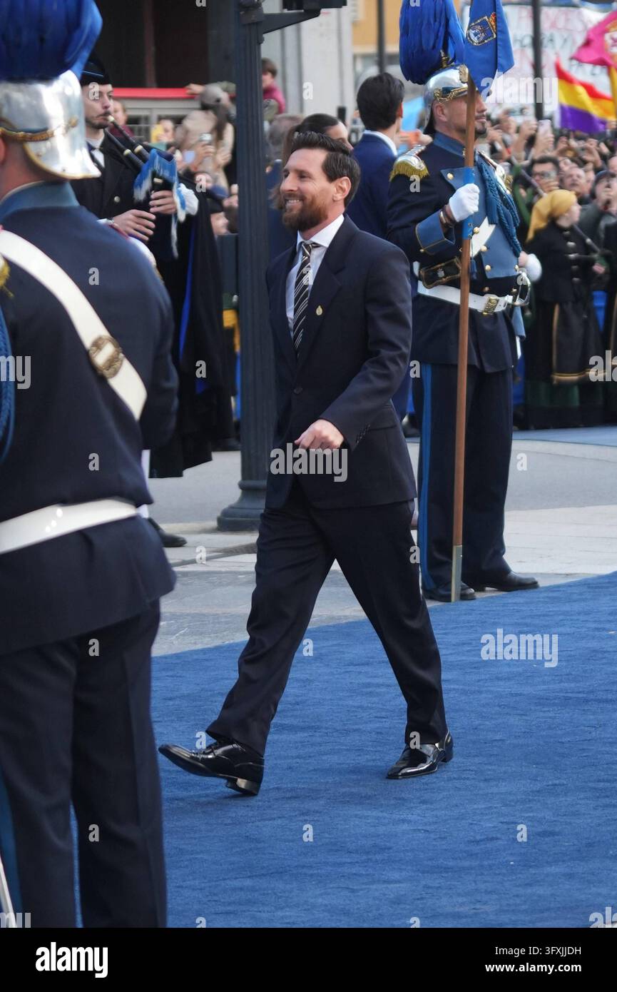 Leo Messi during the Princess of Asturias Awards 2026 in Oviedo, on ...