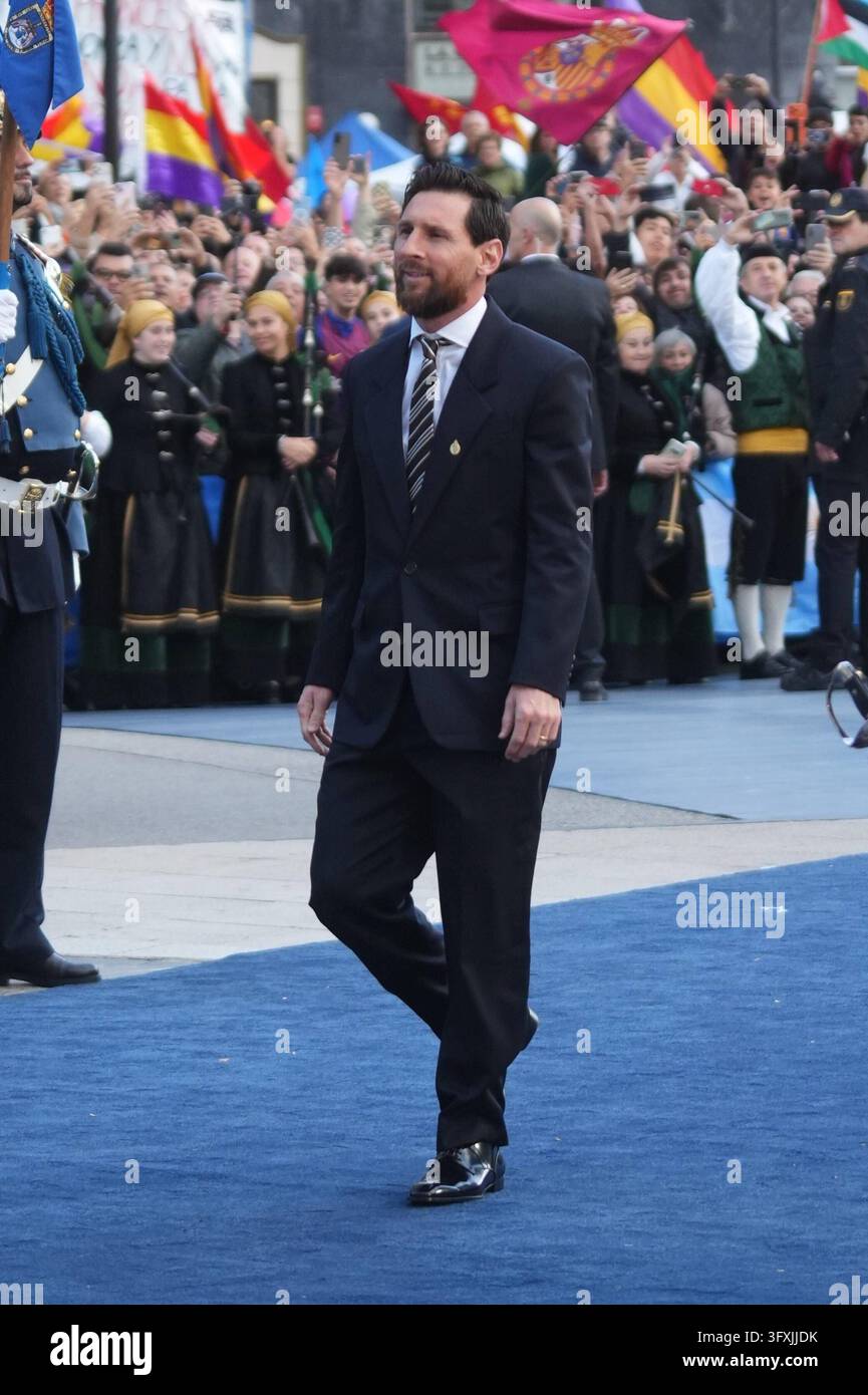 Leo Messi during the Princess of Asturias Awards 2026 in Oviedo, on ...
