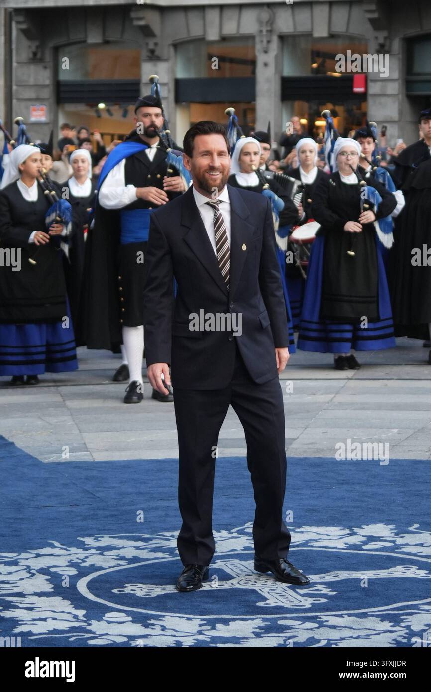 Leo Messi during the Princess of Asturias Awards 2026 in Oviedo, on ...