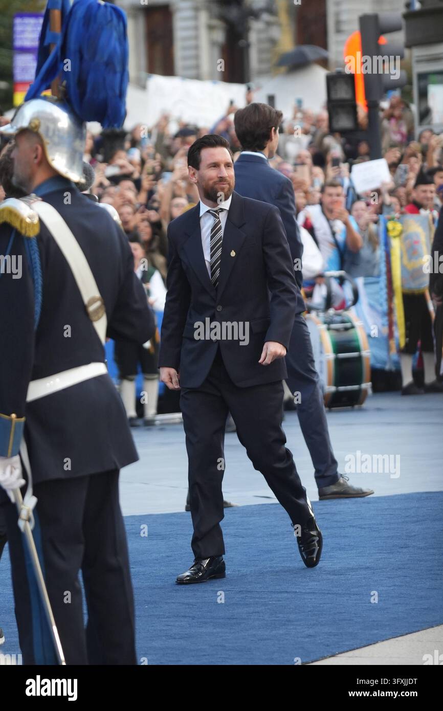 Leo Messi during the Princess of Asturias Awards 2026 in Oviedo, on ...