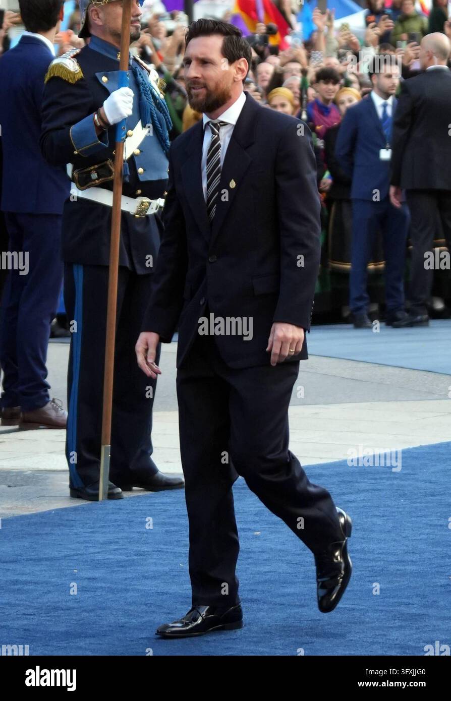 Leo Messi during the Princess of Asturias Awards 2026 in Oviedo, on ...