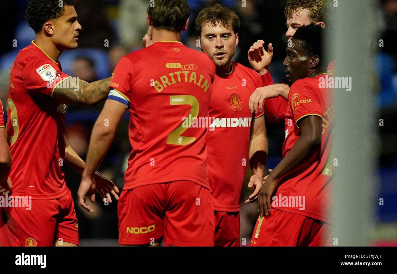 Score Sheet Using Html Middlesbrough's Aidan Morris (centre) celebrates with his team mates ...