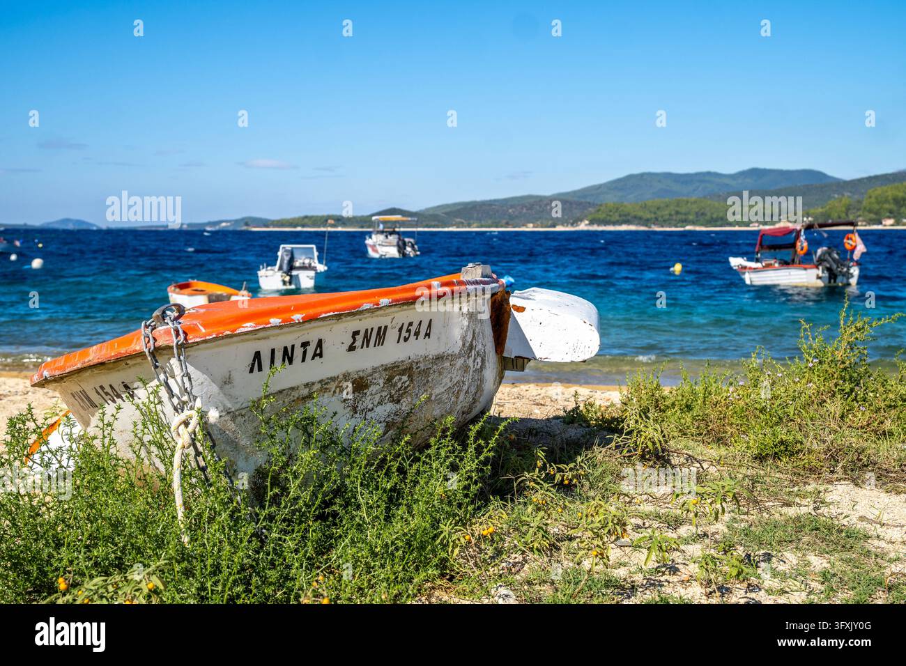 Vector Mike Old Greece, Sithonia Island, Central Macedonia - October 18, 2026: An old ...
