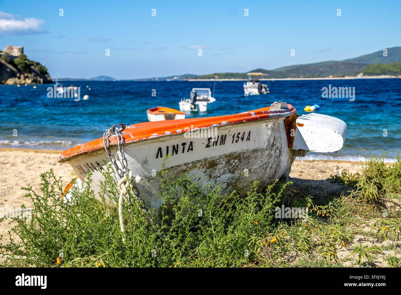 Vector Mike Old Greece, Sithonia Island, Central Macedonia - October 18, 2026: An old ...