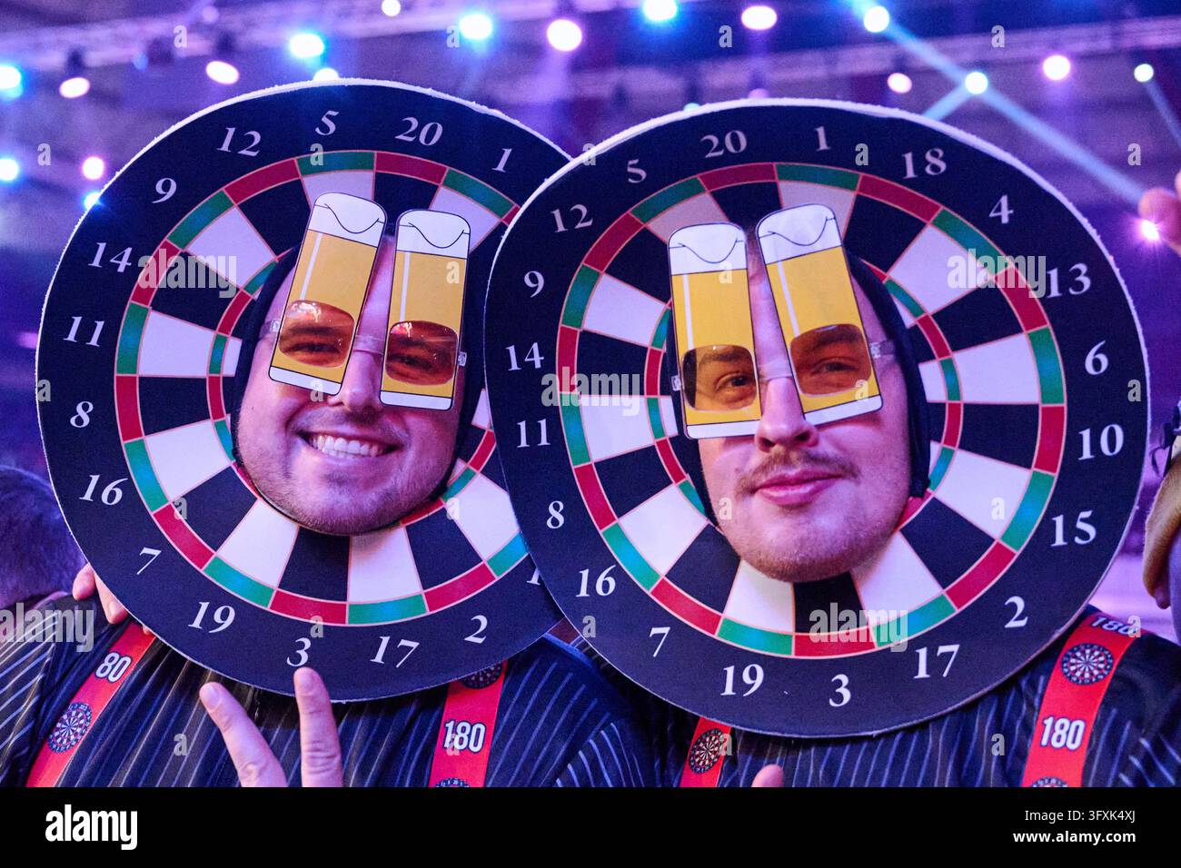 Darts Vector Graphics 23 October 2026, North Rhine-Westphalia, Dortmund: Darts, Men: European ...