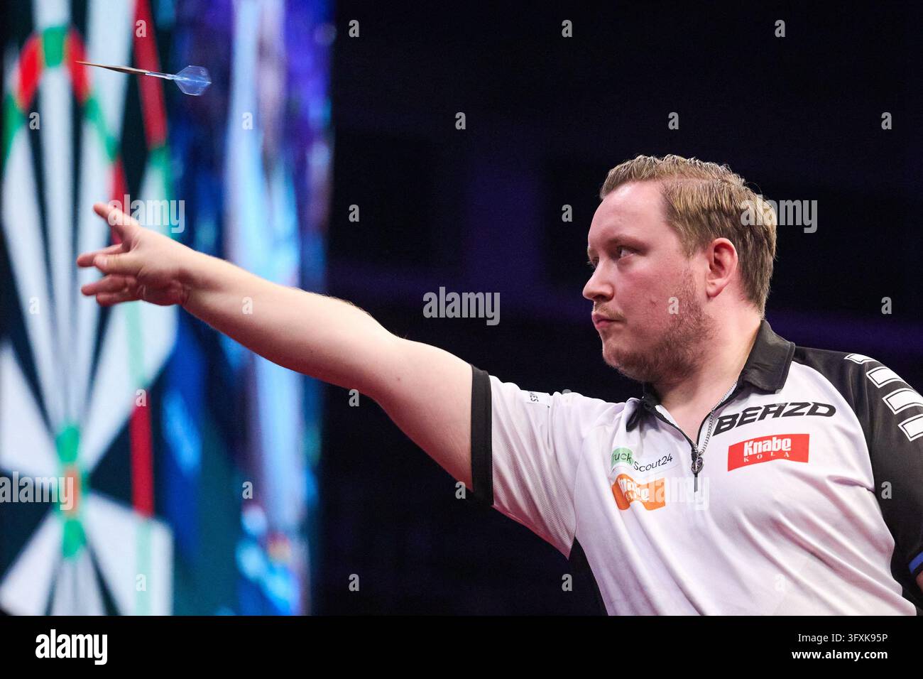 Darts Vector Graphics 23 October 2026, North Rhine-Westphalia, Dortmund: Darts, Men: European ...