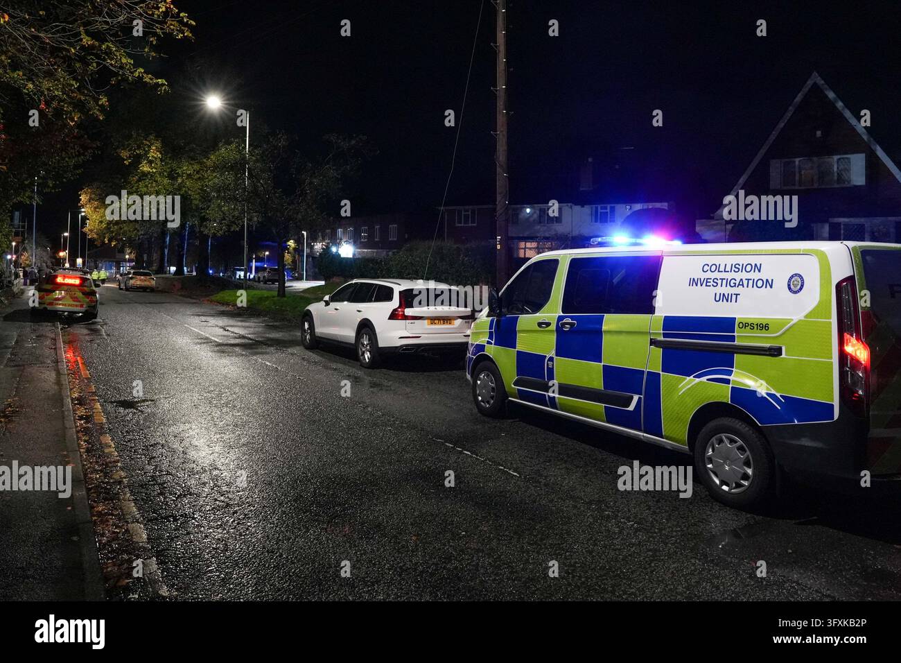 Finchfield Road West, Wolverhampton 23rd October 2026 - A large police ...