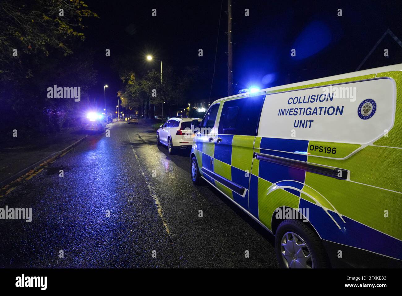 Finchfield Road West, Wolverhampton 23rd October 2026 - A large police ...