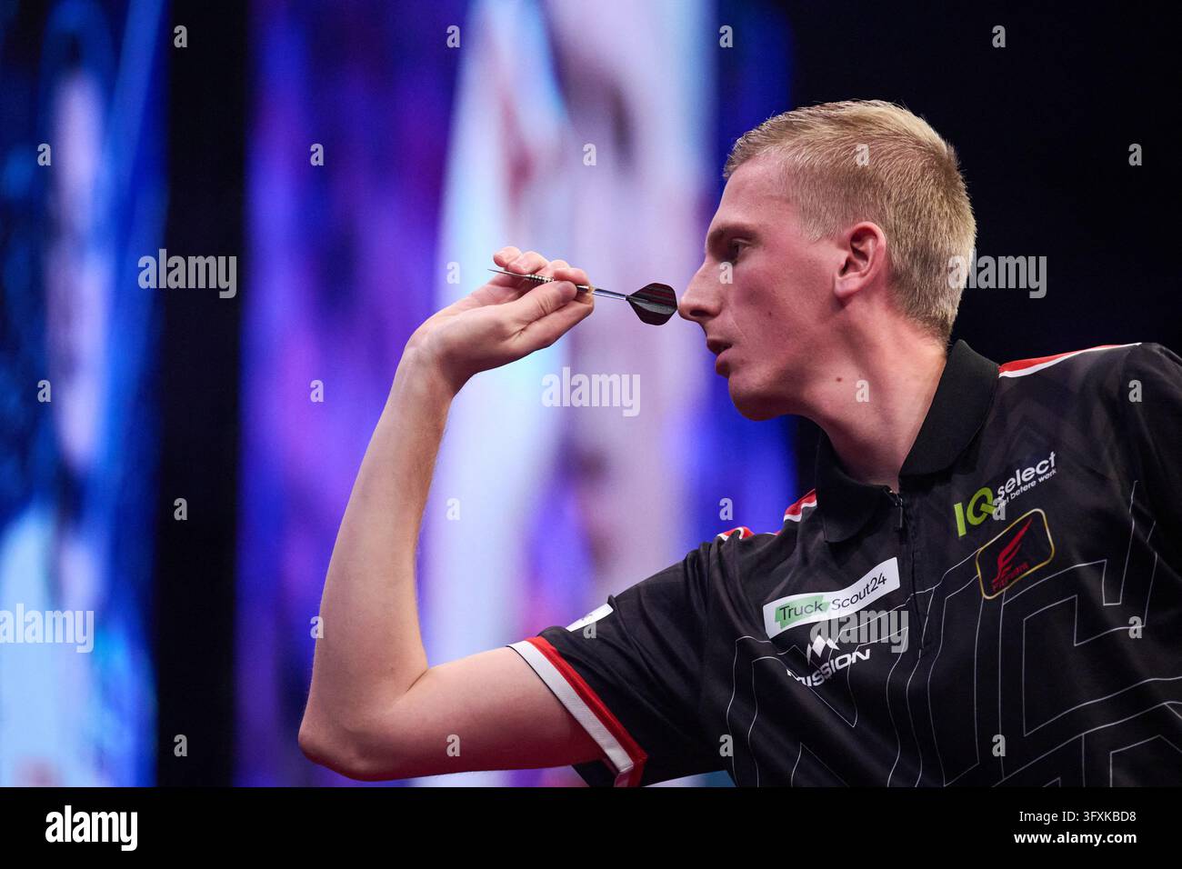 Darts Vector Graphics 23 October 2026, North Rhine-Westphalia, Dortmund: Darts, Men: European ...