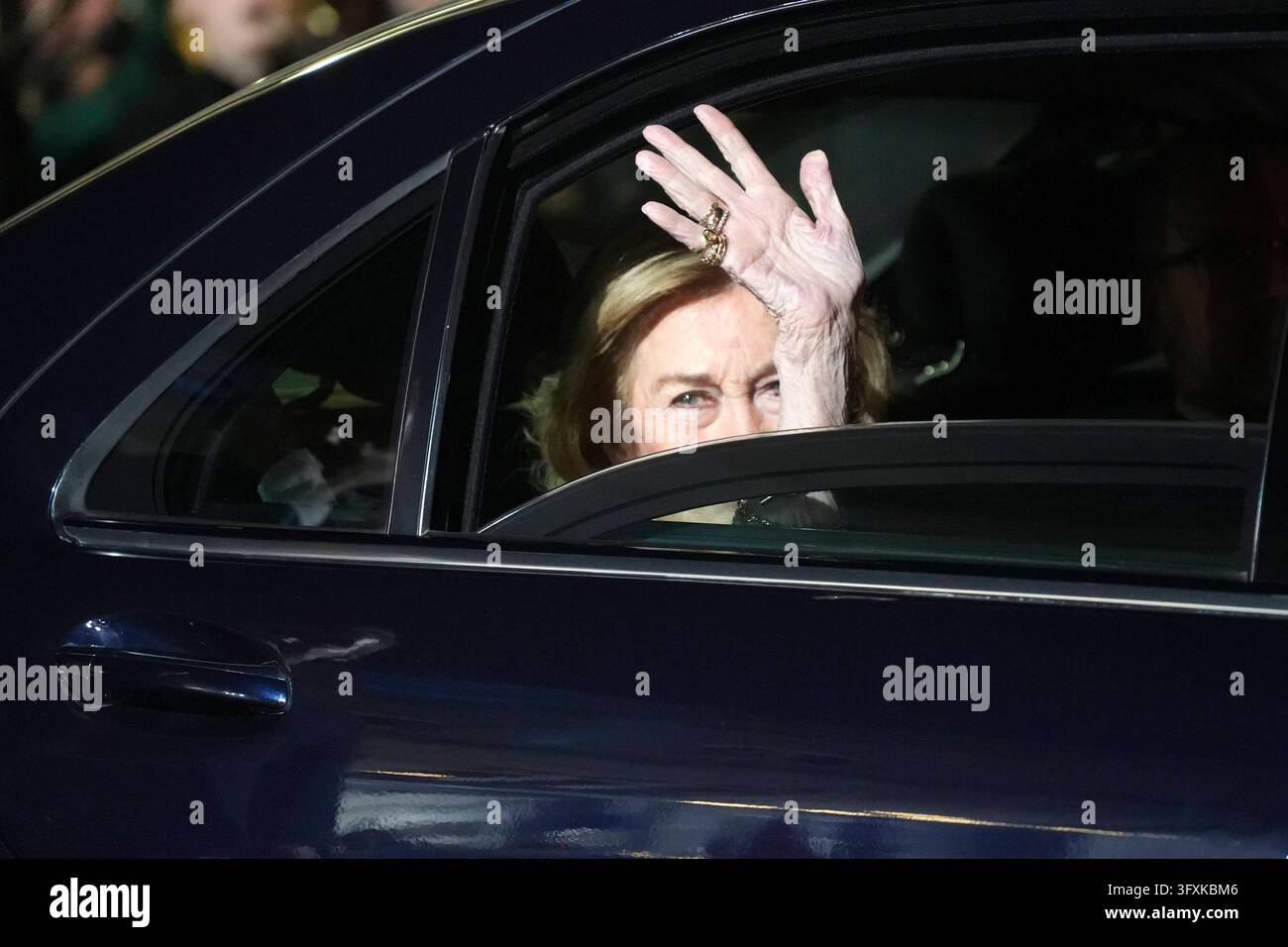 Spanish King Felipe VI and Queen Letizia during the Princess of ...