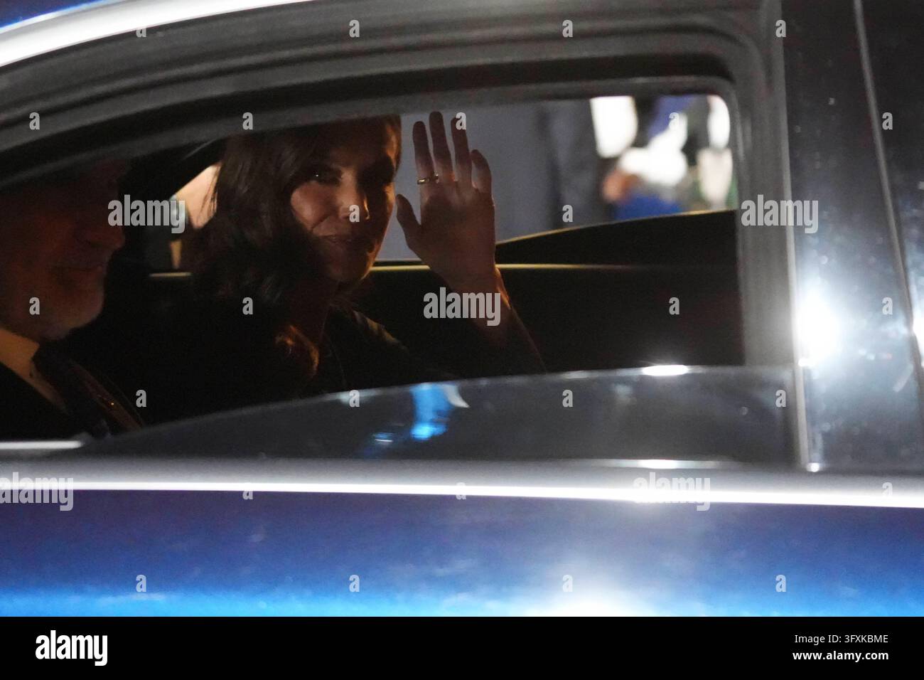 Spanish King Felipe VI and Queen Letizia during the Princess of ...