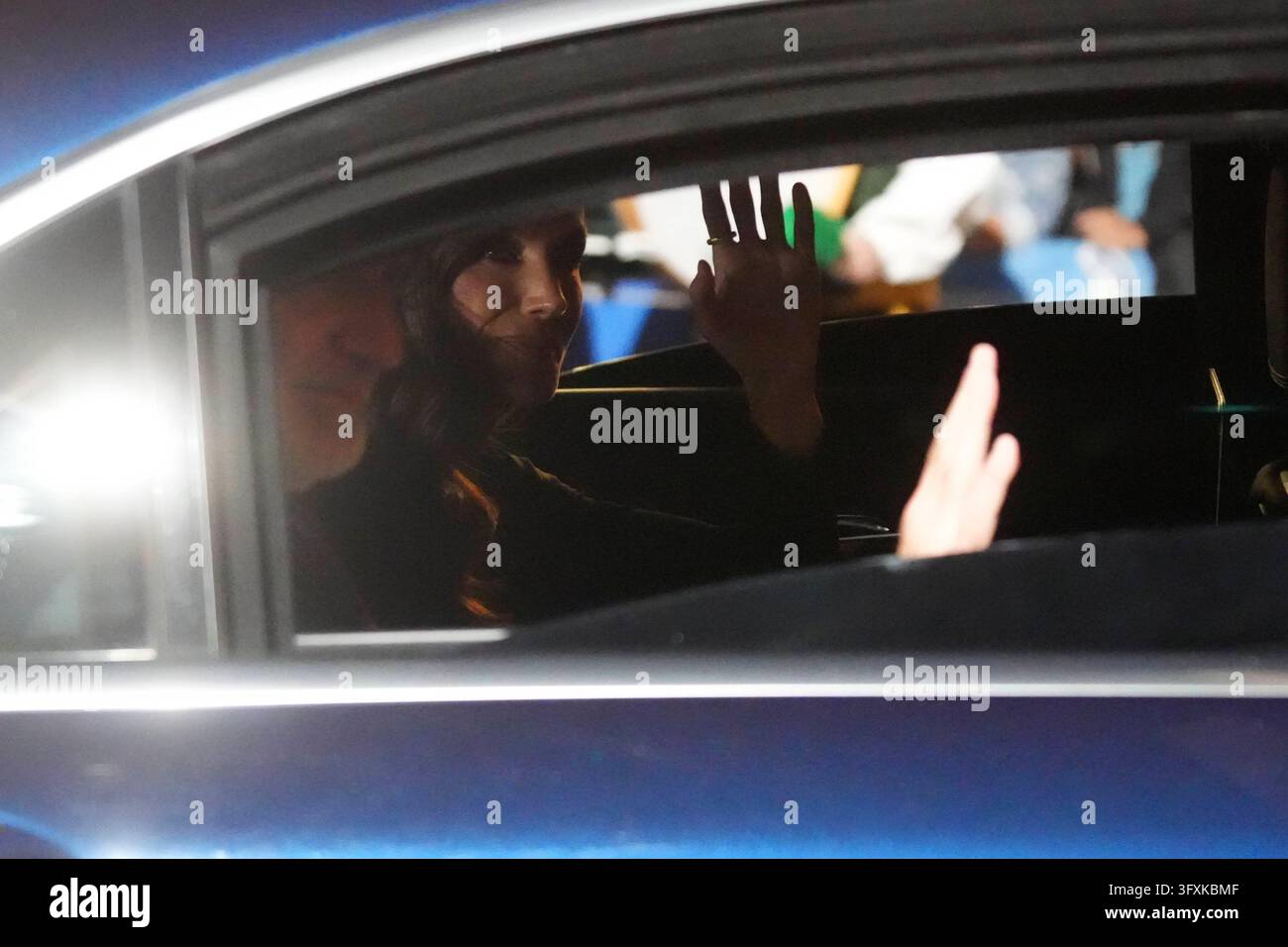 Spanish King Felipe VI and Queen Letizia during the Princess of ...