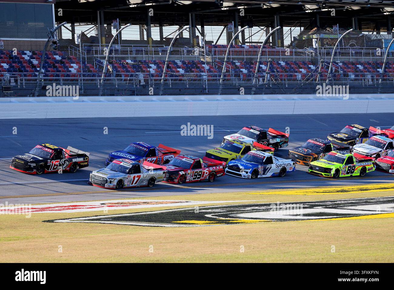 TALLADEGA, AL - OCTOBER 23: during the NASCAR CRAFTSMAN Truck Series ...