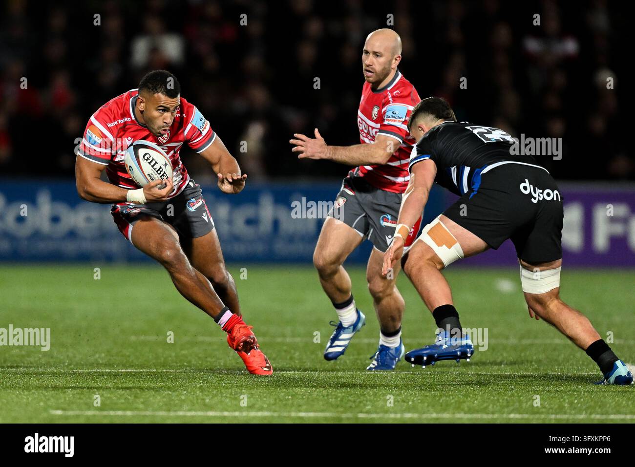 Touch Rugby Hand Signs Will Joseph of Gloucester Rugby prepares to hand off Arthur Green of ...