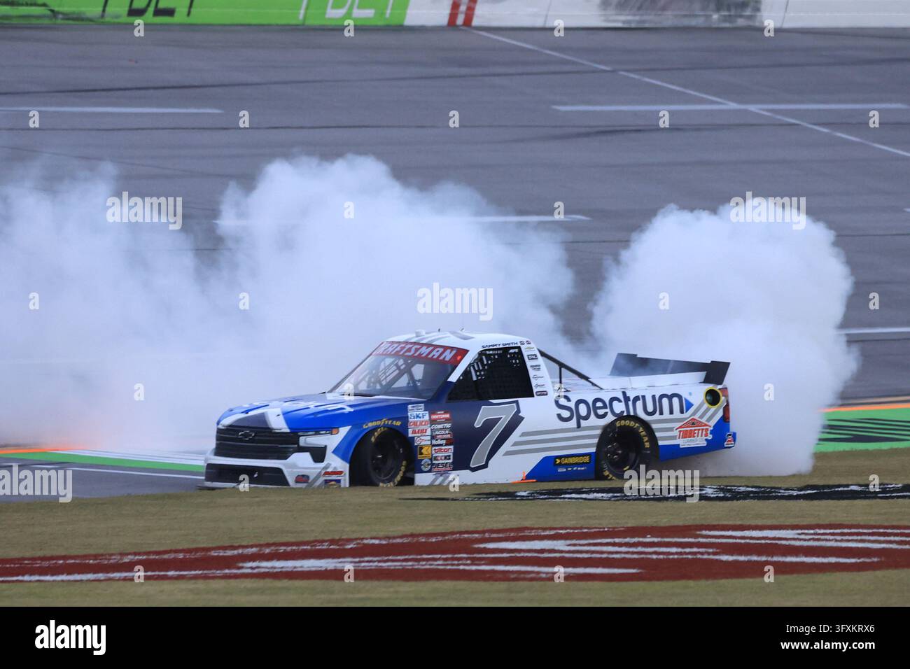 TALLADEGA, AL - OCTOBER 23: Sammy Smith (#7 Spire Motorsports Spectrum ...