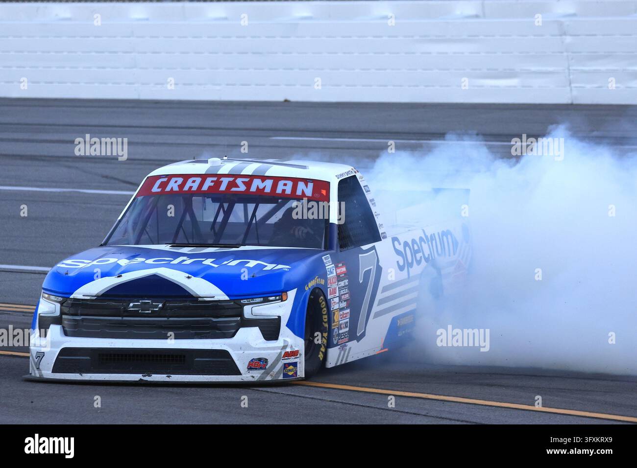 TALLADEGA, AL - OCTOBER 23: Sammy Smith (#7 Spire Motorsports Spectrum ...