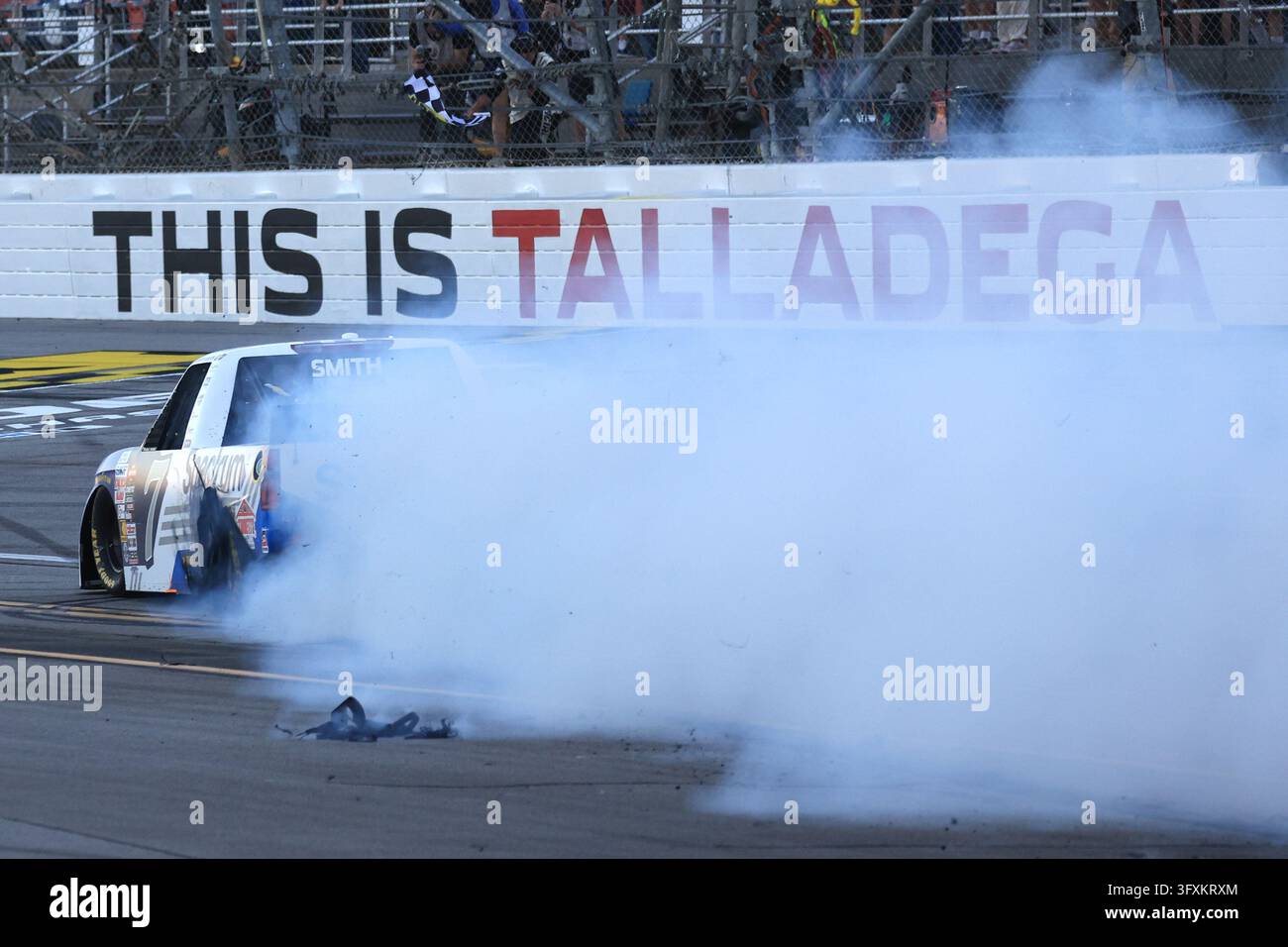TALLADEGA, AL - OCTOBER 23: Sammy Smith (#7 Spire Motorsports Spectrum ...