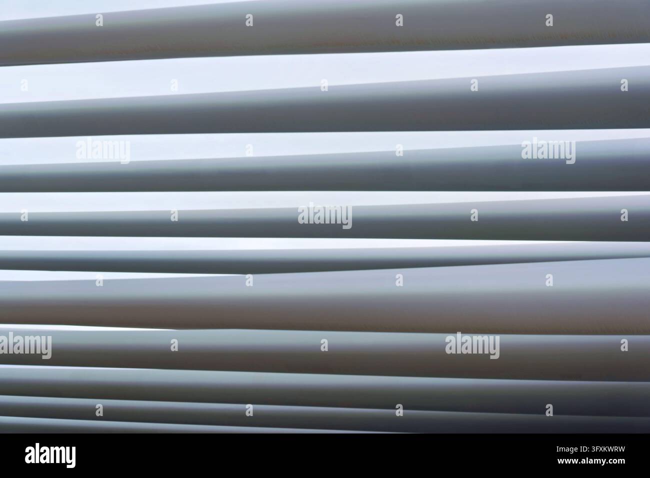 Modern architectural louvers slats hi-res stock photography and images ...