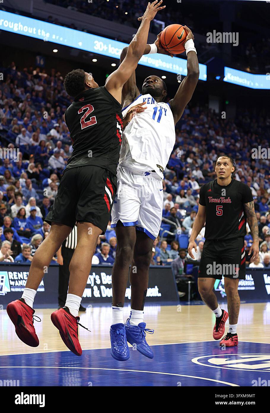 LEXINGTON, KY - OCTOBER 23: Kentucky Wildcats center Franck Kepnang (11 ...