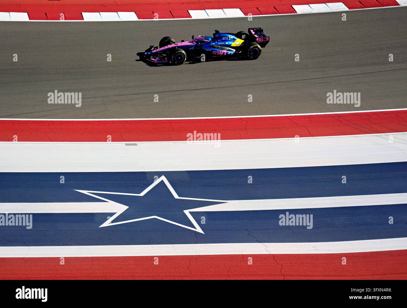 Fra Formel Pierre Gasly (FRA), BWT Alpine Formula One Team, #10 USA, Formel 1 ...