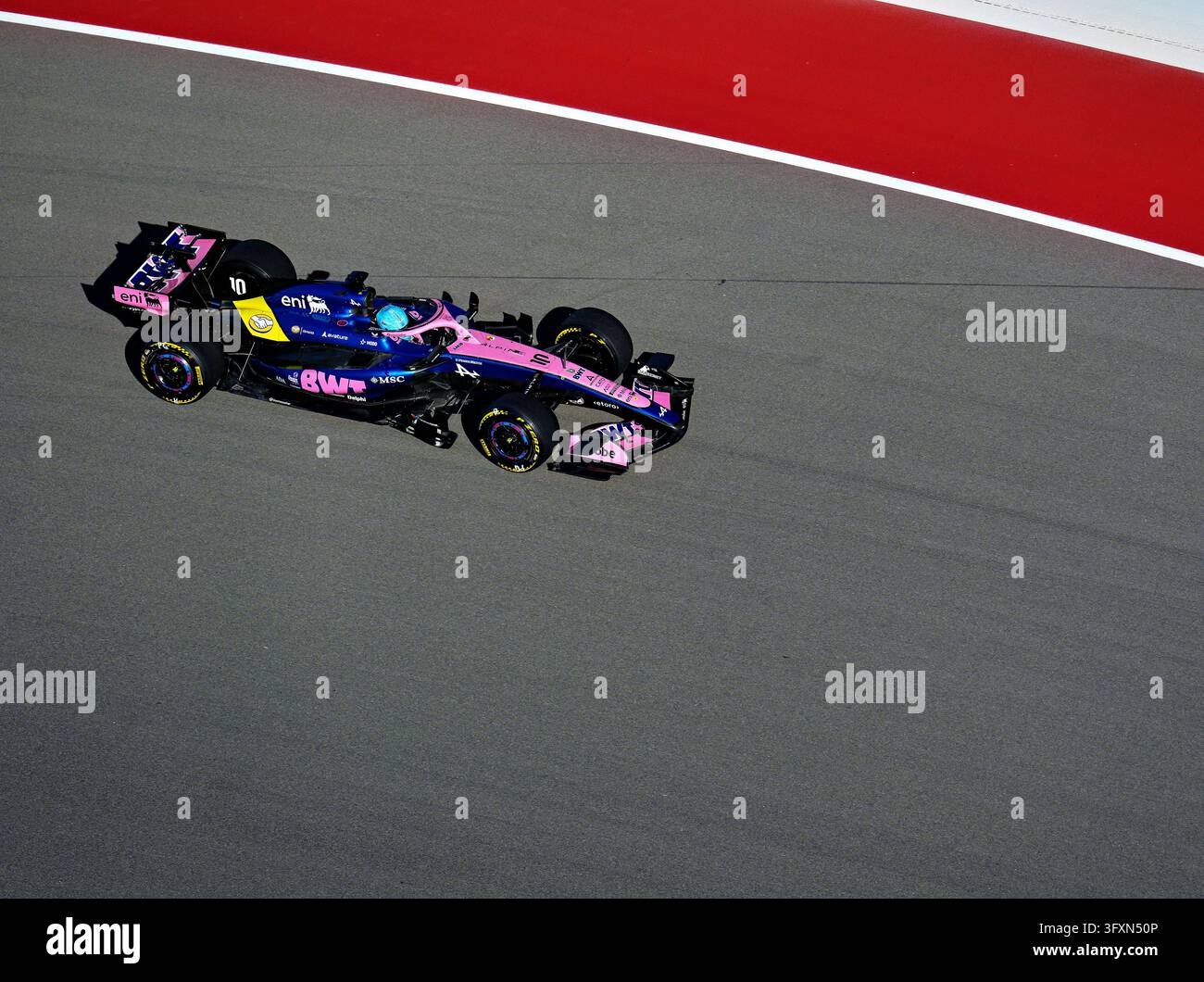Fra Formel Pierre Gasly (FRA), BWT Alpine Formula One Team, #10 USA, Formel 1 ...