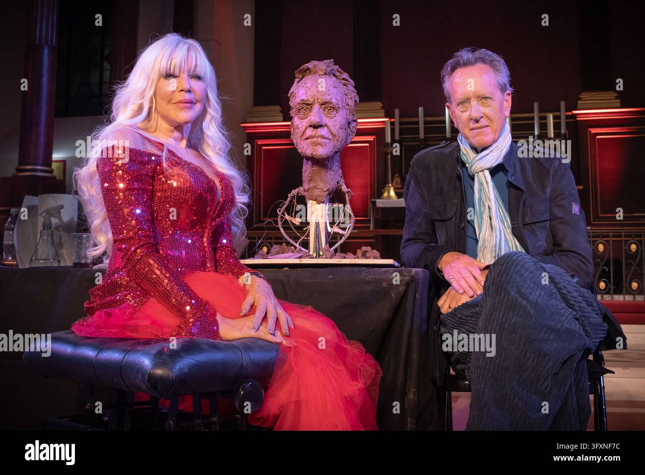Actor Ricky Segall London, UK. 18th October 2026. Acclaimed sculptor Frances Segelman ...