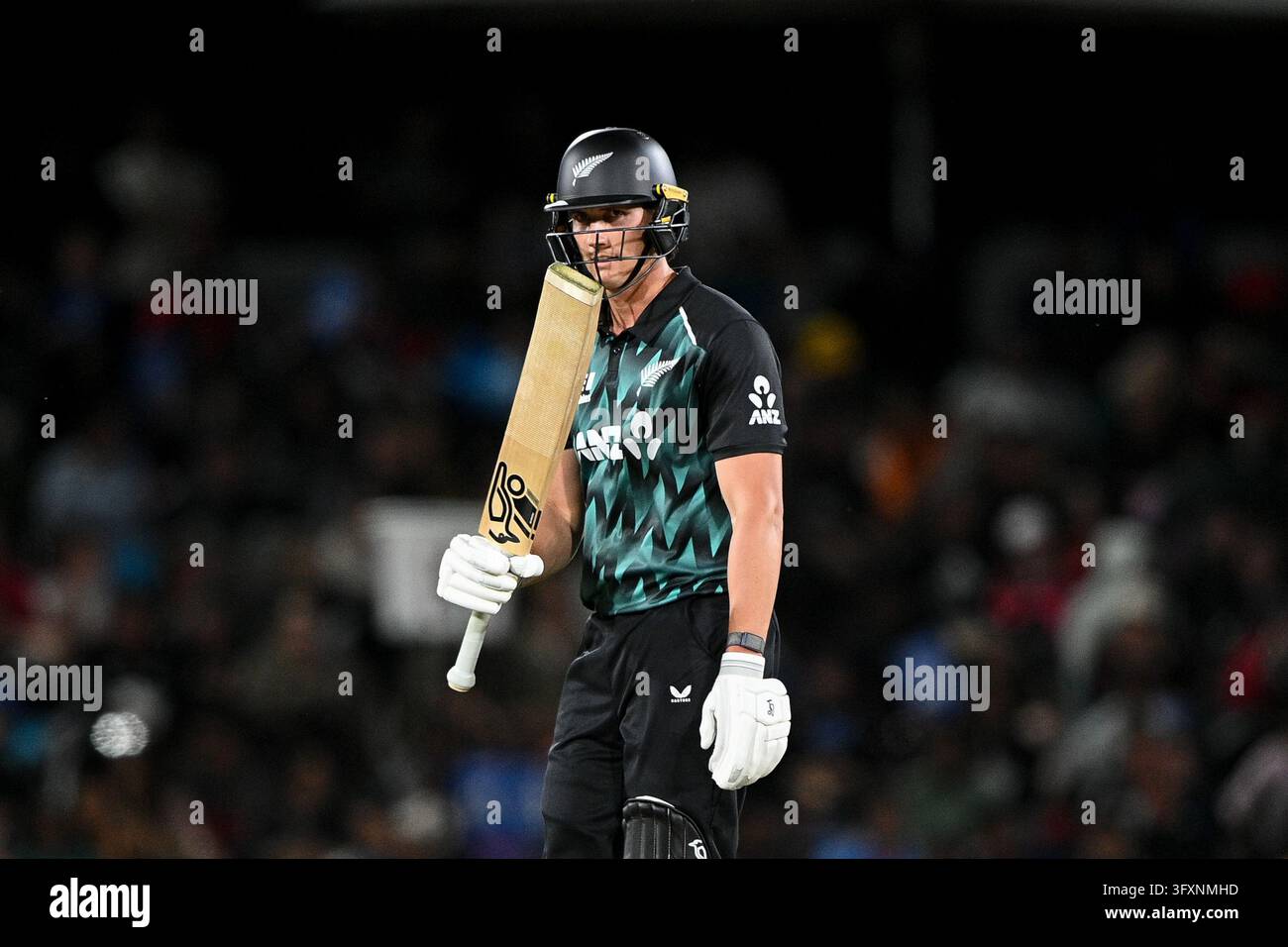 Jacobs Vector New Zealand's Bevon Jacobs celebrates his fifty during the second T20 ...