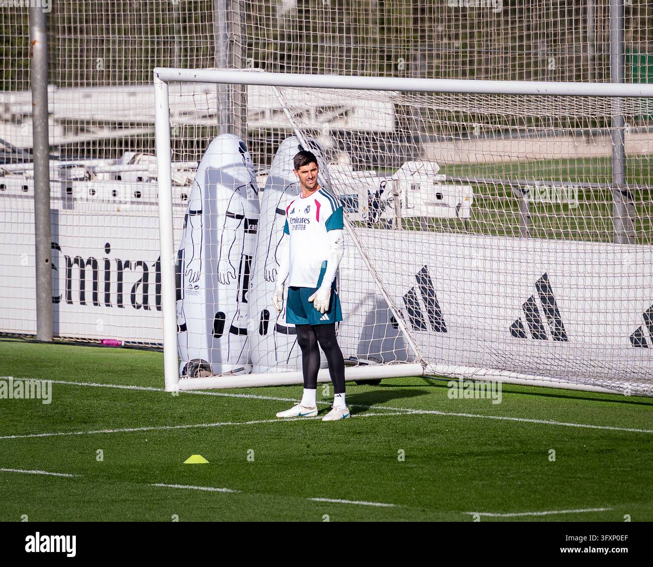 October 24, 2026, Valdebebas, Madrid, Spain: Thibaut Courtois of Real ...
