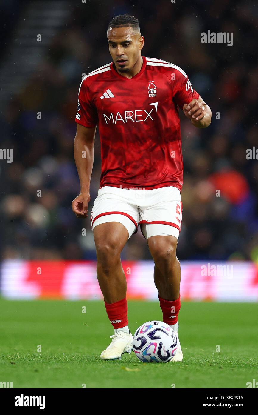 Ipswich, England, 23rd October 2026. Murillo of Nottingham Forest ...