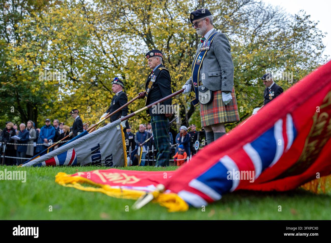 Date Image Standard bearers during the Service of Dedication for the Edinburgh ...