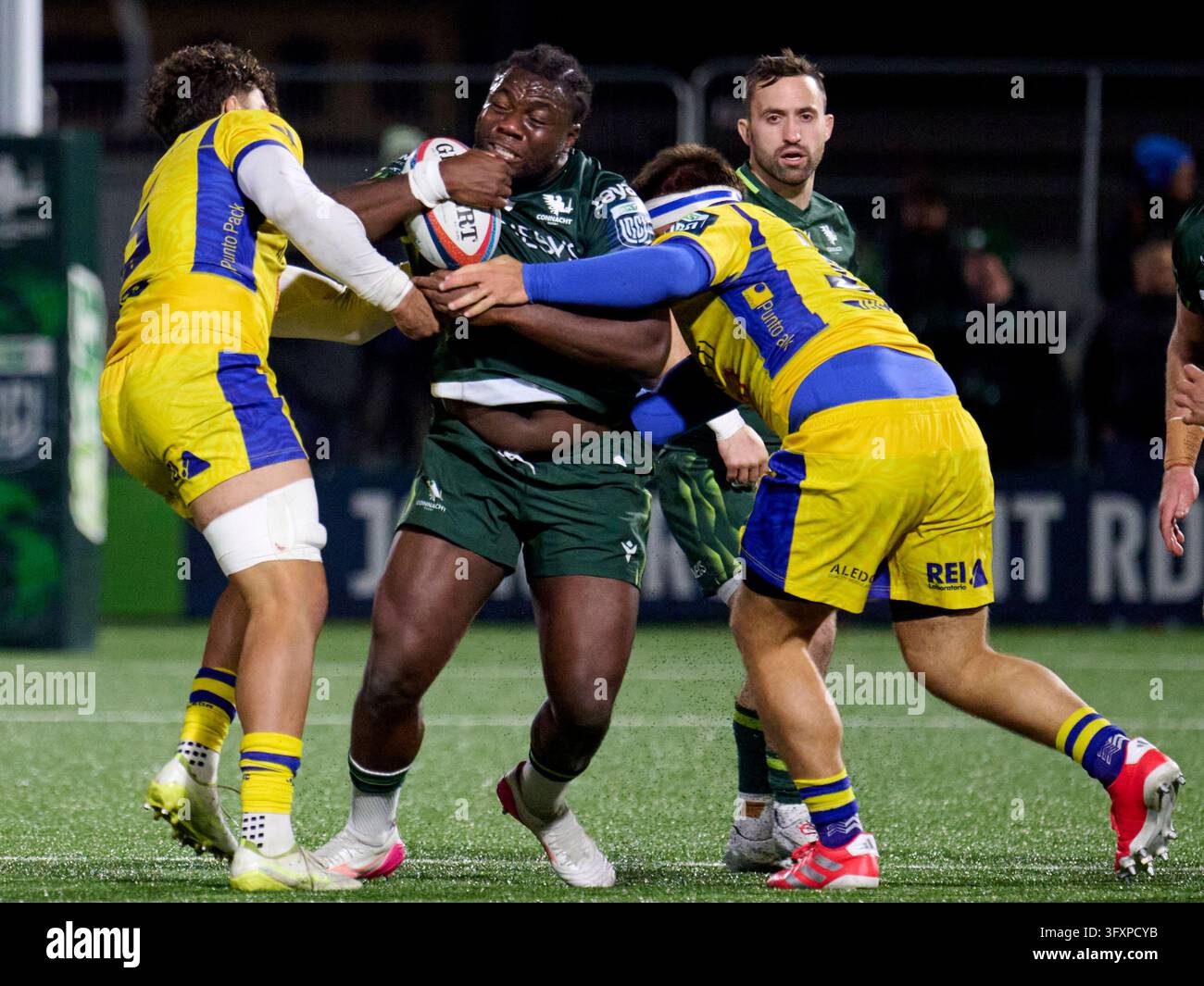 Sam Illo of Connacht with the ball during the United Rugby Championship ...