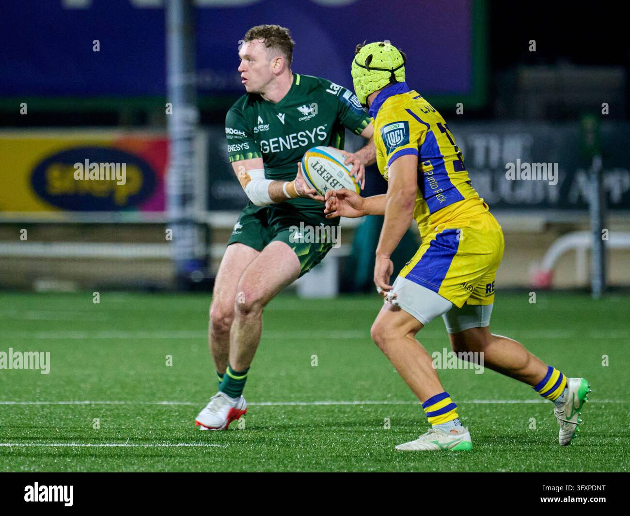 Cathal Forde of Connacht with the ball during the United Rugby ...