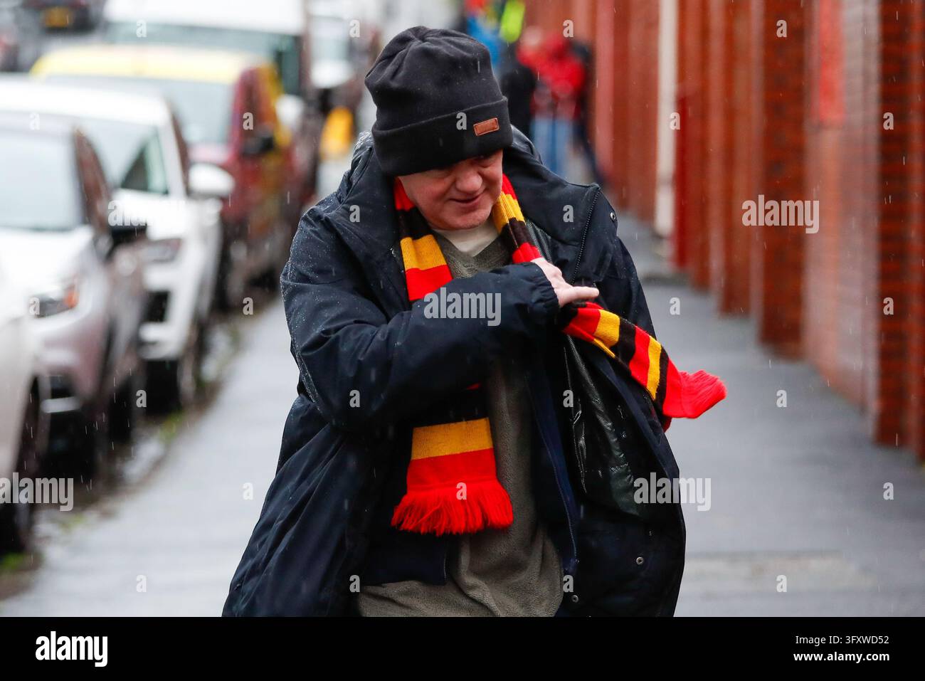 Jacobs Vector Partick Thistle supporters before the William Hill Championship match ...