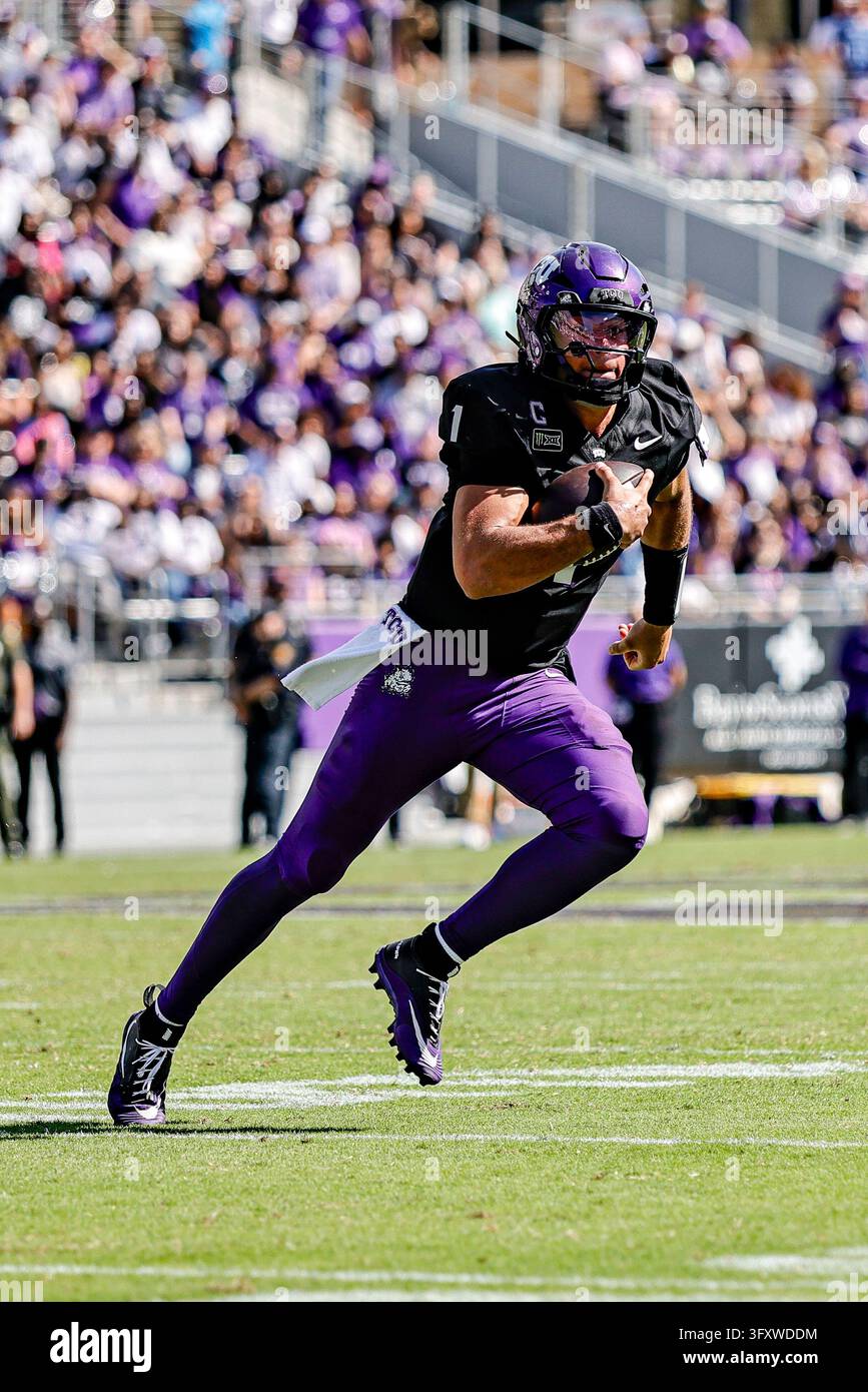FORT WORTH, TX - OCTOBER 24: Texas Christian University Horned Frogs ...
