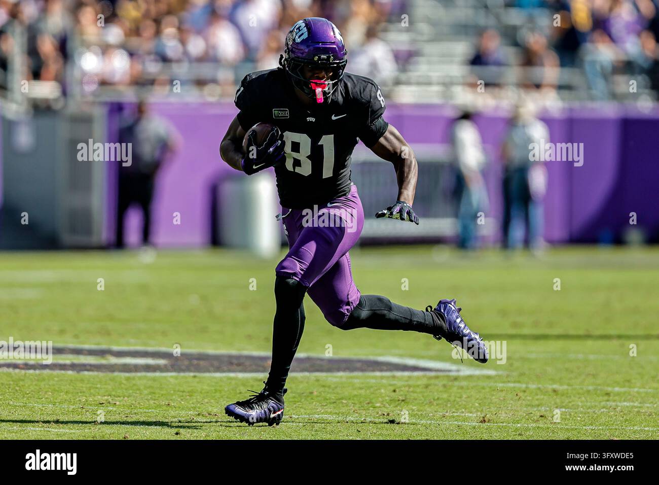 FORT WORTH, TX - OCTOBER 24: Texas Christian University Horned Frogs ...