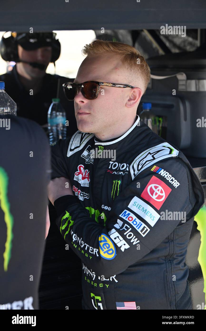 TALLADEGA, AL - OCTOBER 24: Ty Gibbs (#54 Joe Gibbs Racing Monster ...