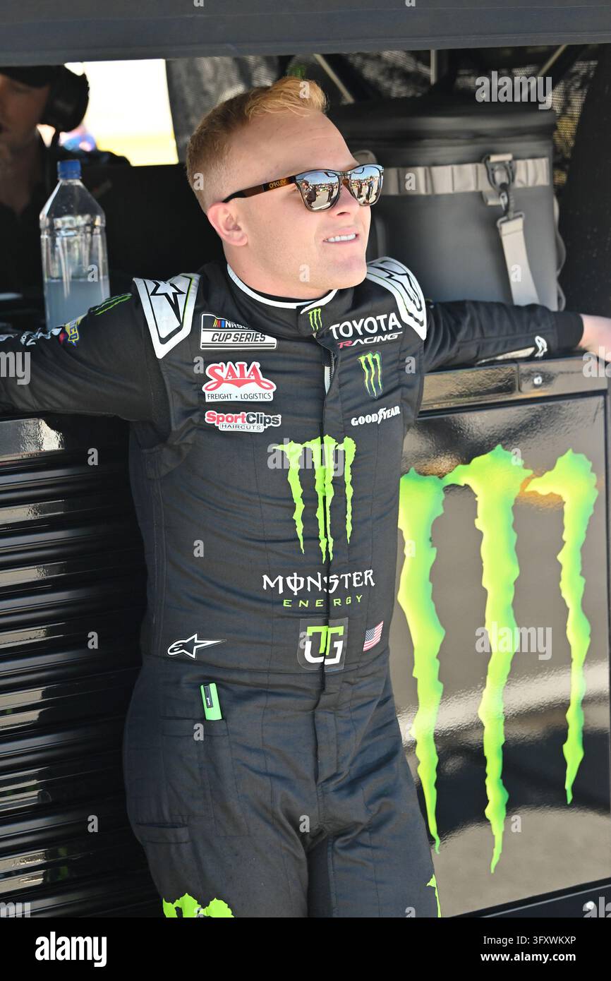 TALLADEGA, AL - OCTOBER 24: Ty Gibbs (#54 Joe Gibbs Racing Monster ...