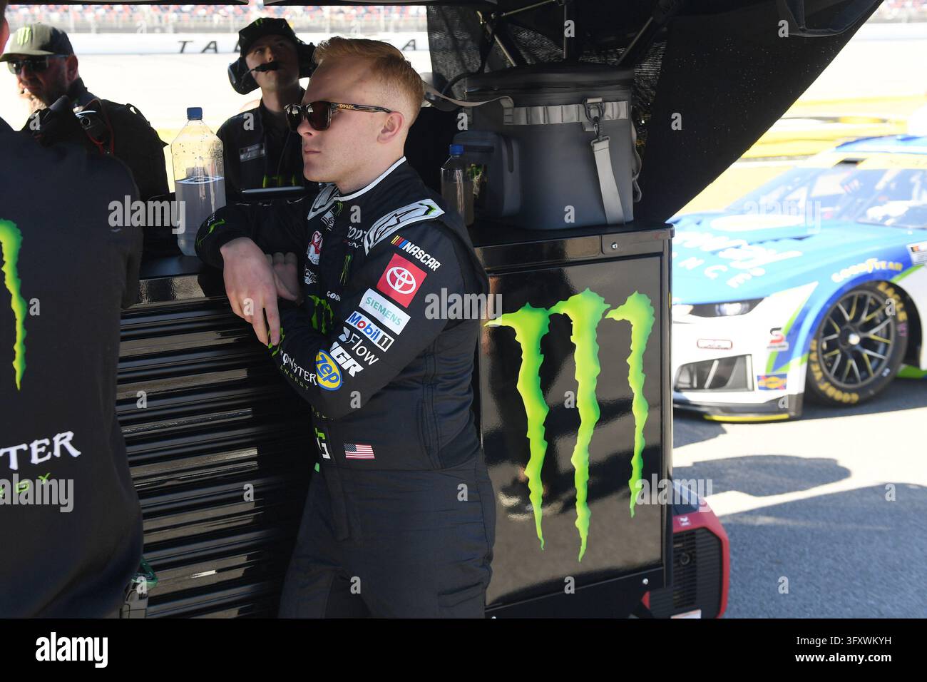 TALLADEGA, AL - OCTOBER 24: Ty Gibbs (#54 Joe Gibbs Racing Monster ...