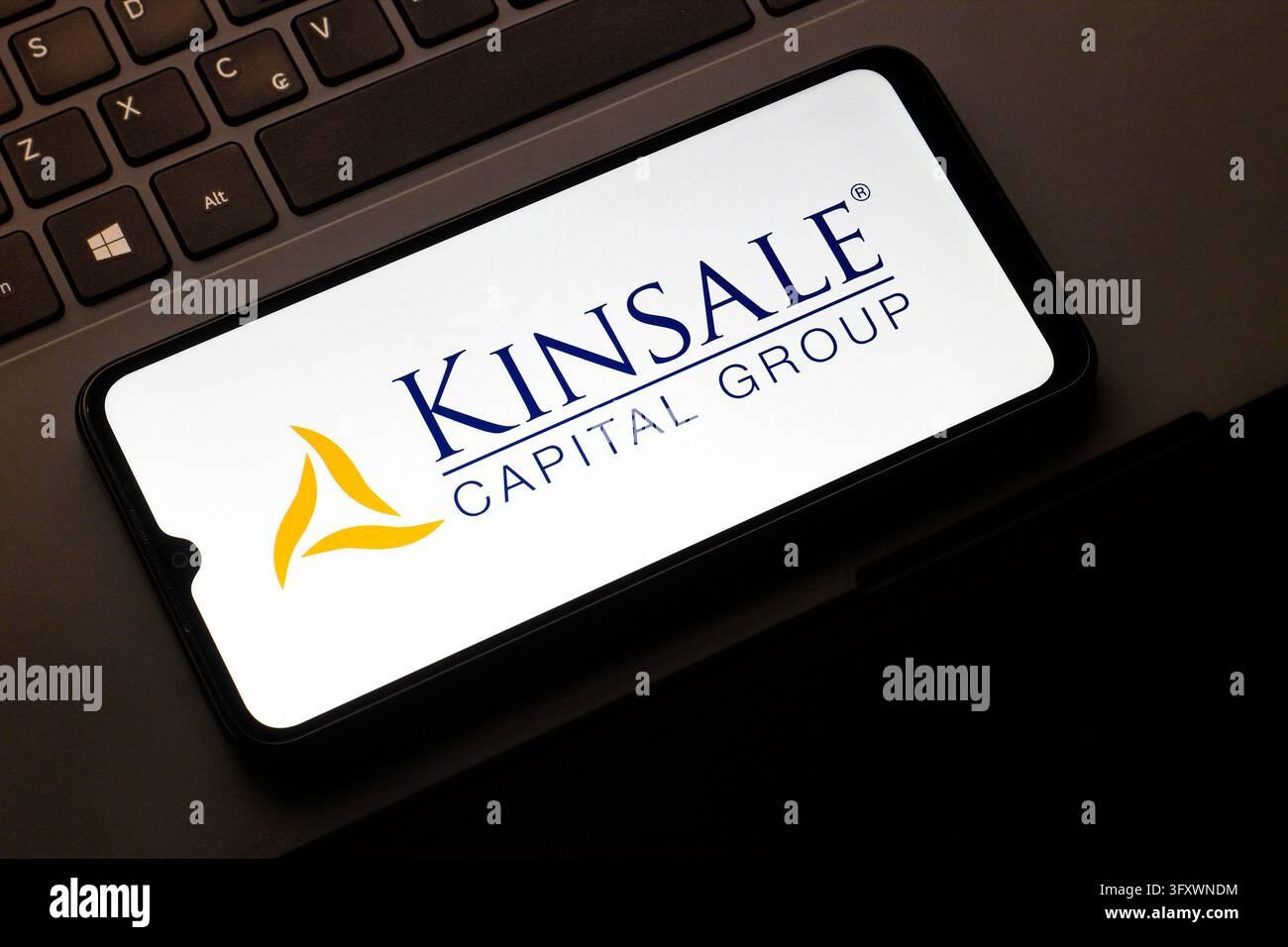 October 24, 2026, Canada: In this photo illustration, the Kinsale ...