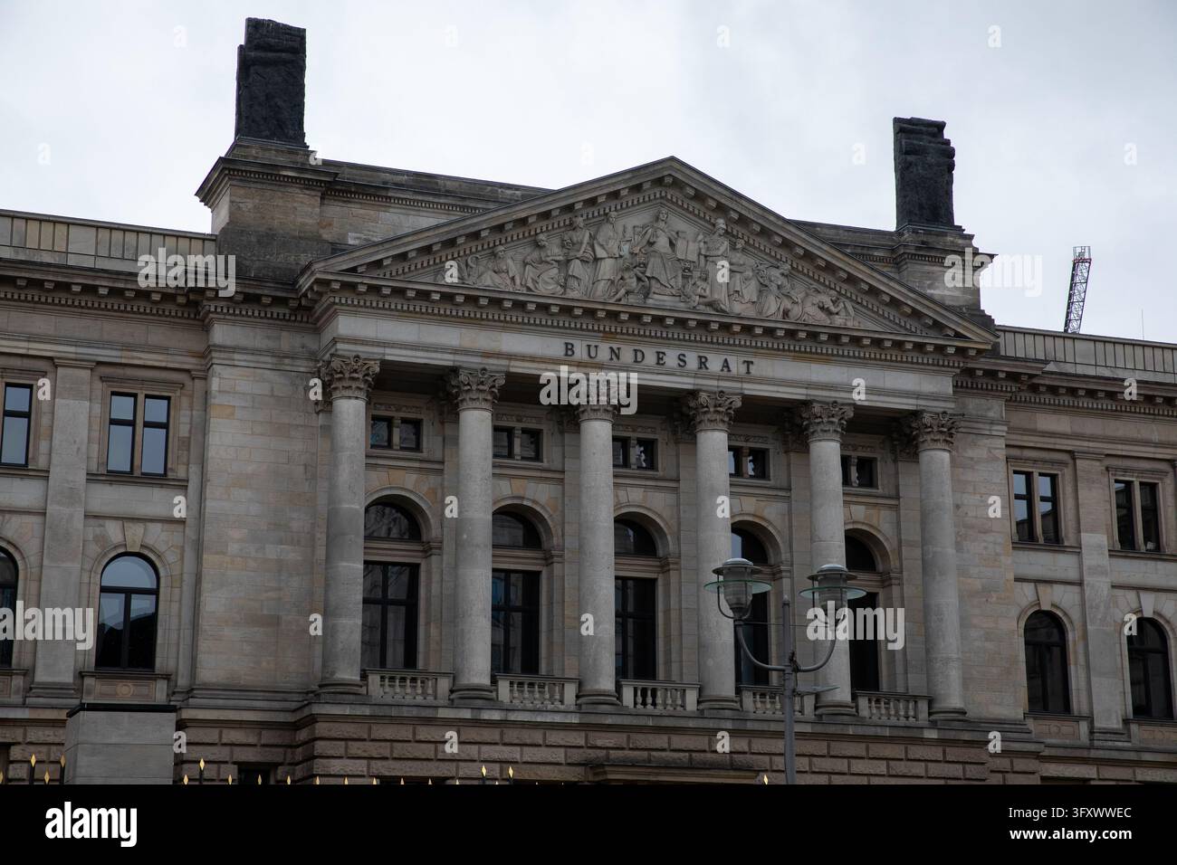 The Bundesrat building, seat of Germany's federal council, on Leipziger ...