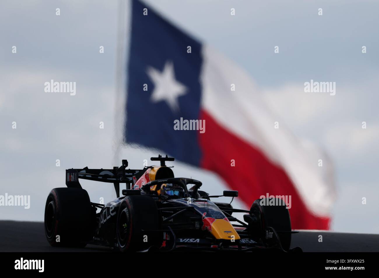 AUSTIN, TX - OCTOBER 24: Max Verstappen (3) of the Netherlands and ...