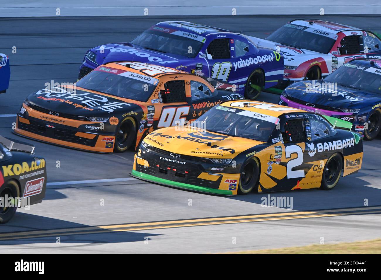 TALLADEGA, AL - OCTOBER 24: Jesse Love (#2 Richard Childress Racing ...