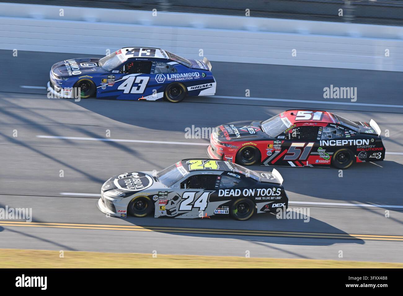 TALLADEGA, AL - OCTOBER 24: Harrison Burton (#24 Sam Hunt Racing Dead ...