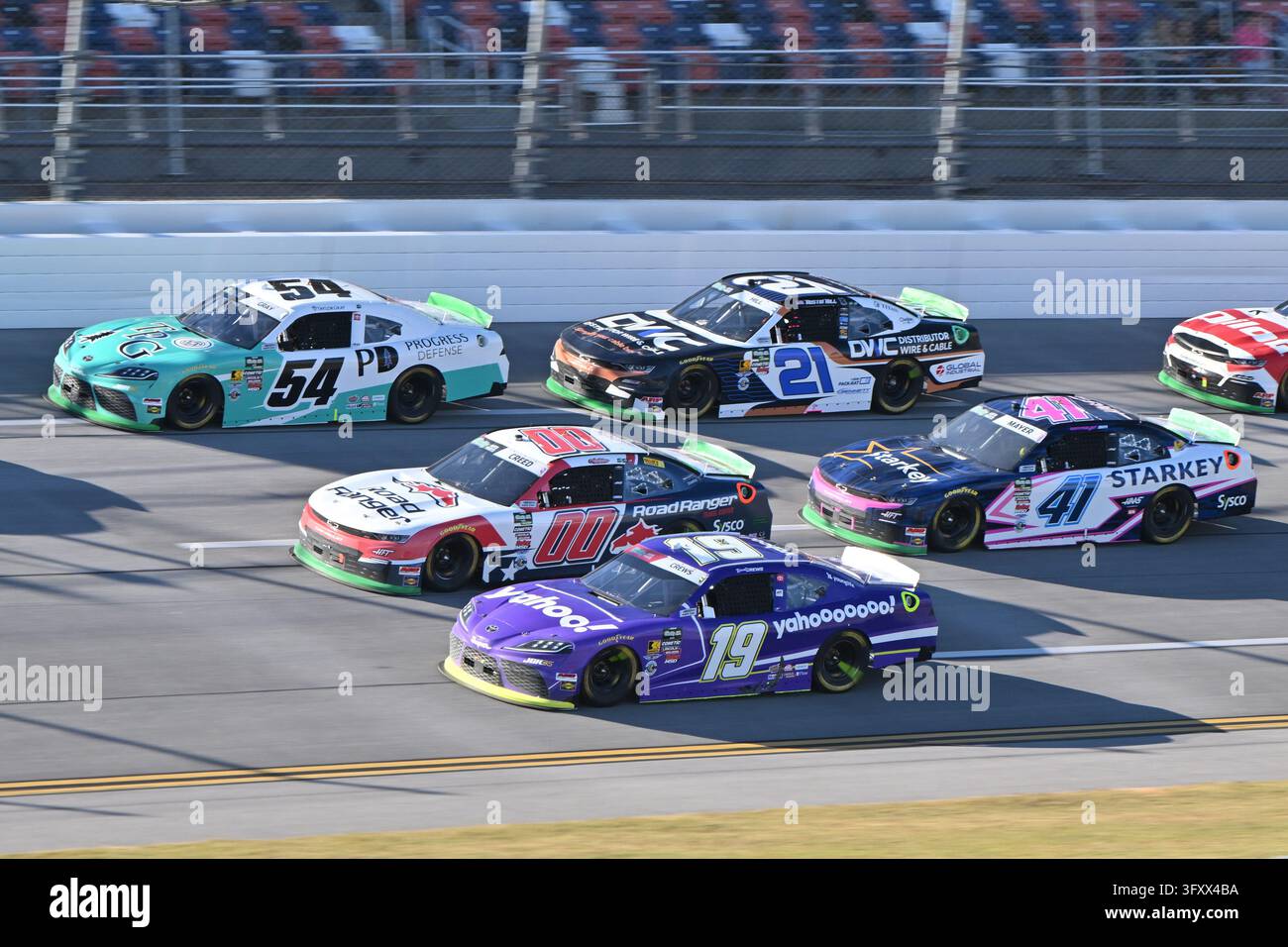 TALLADEGA, AL - OCTOBER 24: General racing action during the running of ...