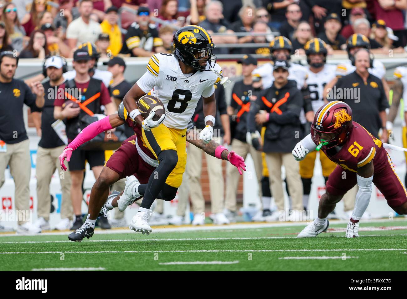 October 24, 2026, Shoreview, Minnesota, USA: Iowa Hawkeyes wide ...