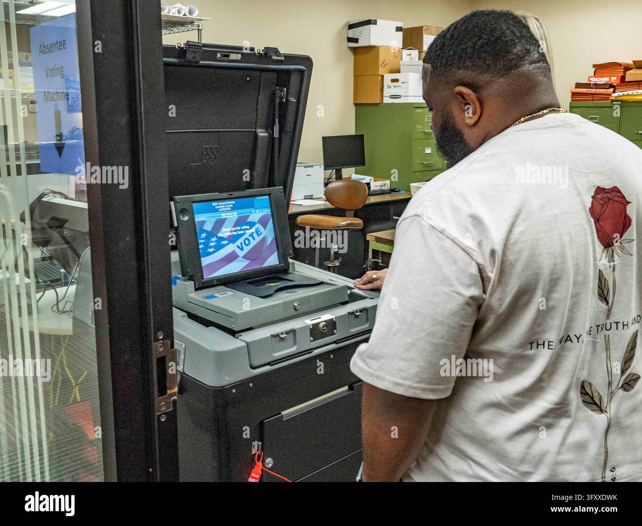 October 24, 2026, Columbus, Mississippi, USA: TY JAMES looks out as his ...