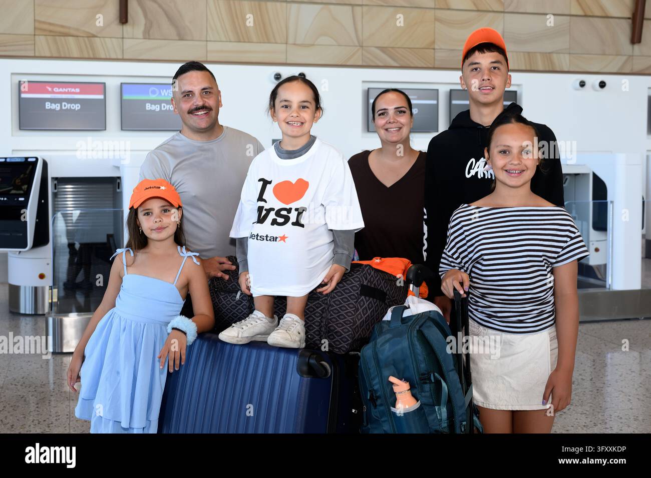 A family gifted the first Jetstar flight at Western Sydney ...