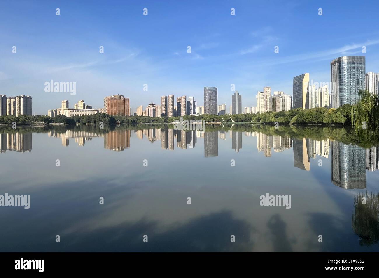 Residential Vector Graphics Residential buildings along the Grand Canal in Huai'an, east China's ...