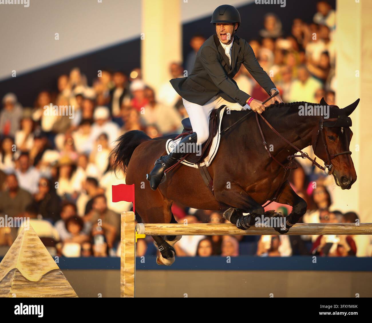 Cairo, Egypt. 24th Oct, 2026. Pieter Devos on Casual DV Z at the Grand ...
